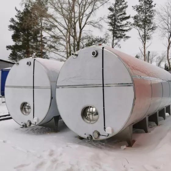 Сыйымдылығы-термос 15000 л (көлденең)